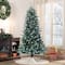 6.5ft. Pre-Lit Alexa Enabled Mountain Fir Artificial Christmas Tree, Multicolor LED Lights